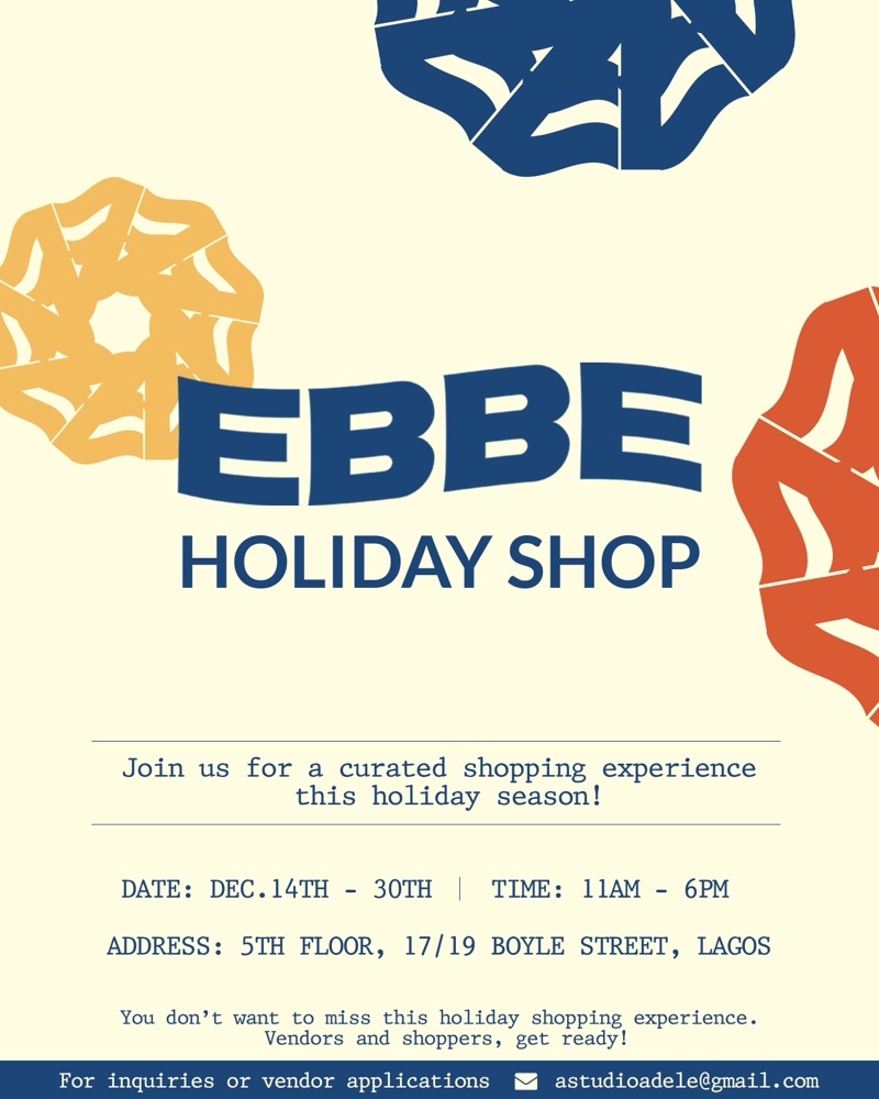 Holiday Shop flyer